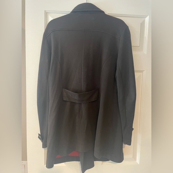 Black Nic + Zoë Black Double Button Ponte Fall Jacket Size XL in good condition - Picture 3 of 7